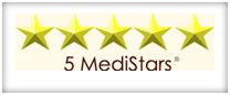 Picture of a five medistar logo